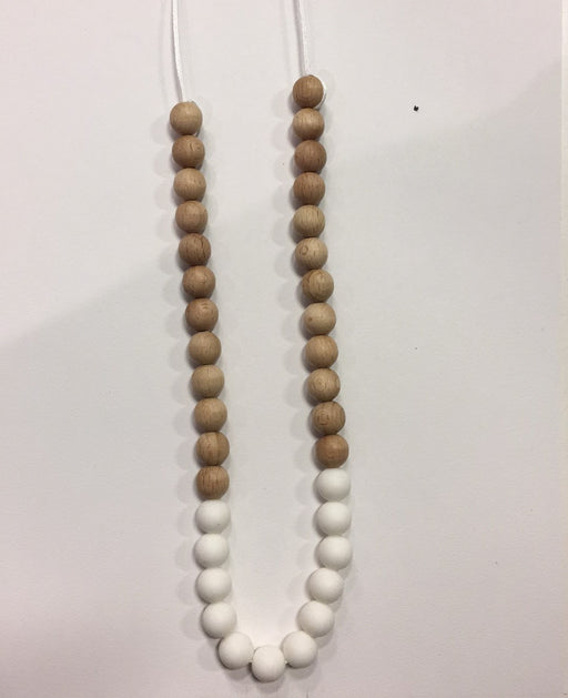 Mom Necklace "The Favorit" By Pois Et Mois - White