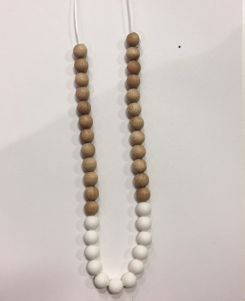 Mom Necklace "The Favorit" By Pois Et Mois - White