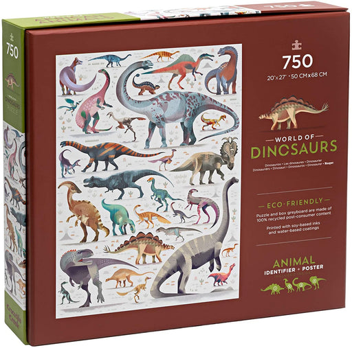 Crocodile Creek Puzzles World of Dinosaurs 750pc 76200