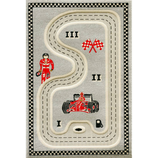 IVI 3D Playmat 100x150cm - Racer Grey GR10153
