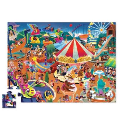 Crocodile Creek Puzzle Day at the Fair 48pcs 40637