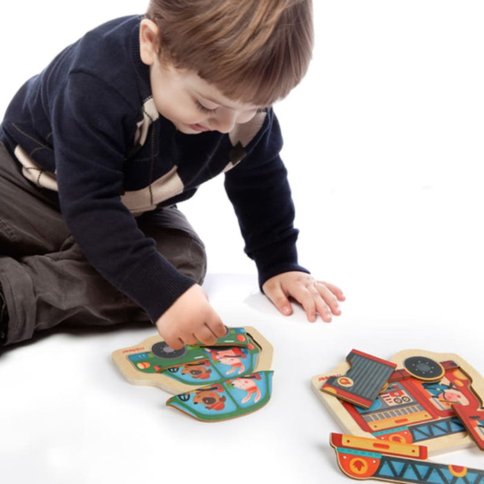 Mideer Mini Discovery Puzzle - Fire Engine MD3040