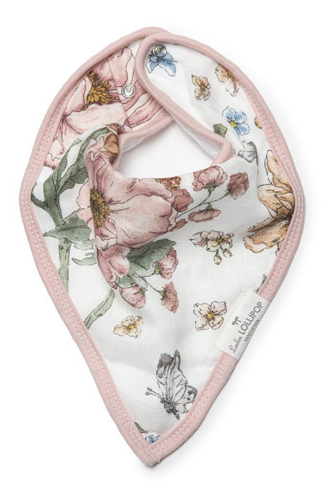 Loulou Lollipop Bandana Bib Set - Secret Garden