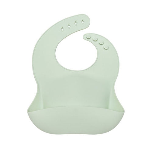 Loulou Lollipop Silicone Bib - Mint