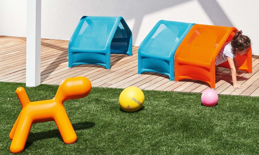 MAGIS DESIGN PUPPY ABSTRACT DOG - ORANGE MEDIUM 1001C