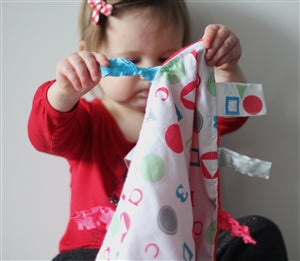 Baby Jack & Co ABC 123 Sensory Educational - Pink Lovey