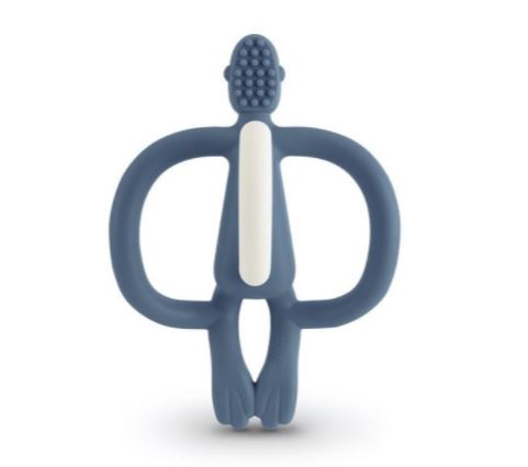 Matchstick Monkey Teething Toy - Airforce Blue MM-T-011