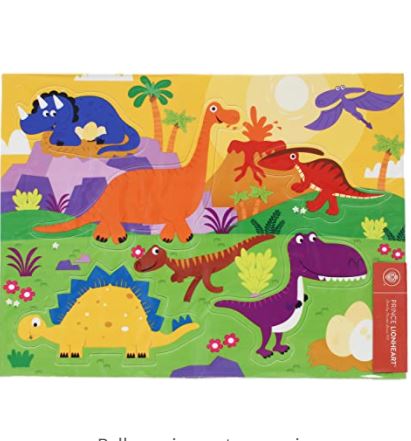 Prince Lionheart Bath Puzzle 2pk Ocean/Dino 7463