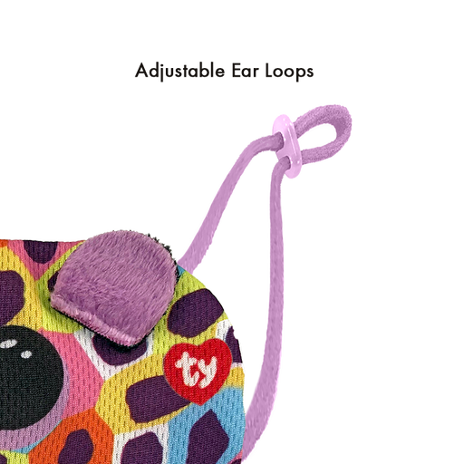 TY Beanie Bee Mask - Giselle Spotted Leopard