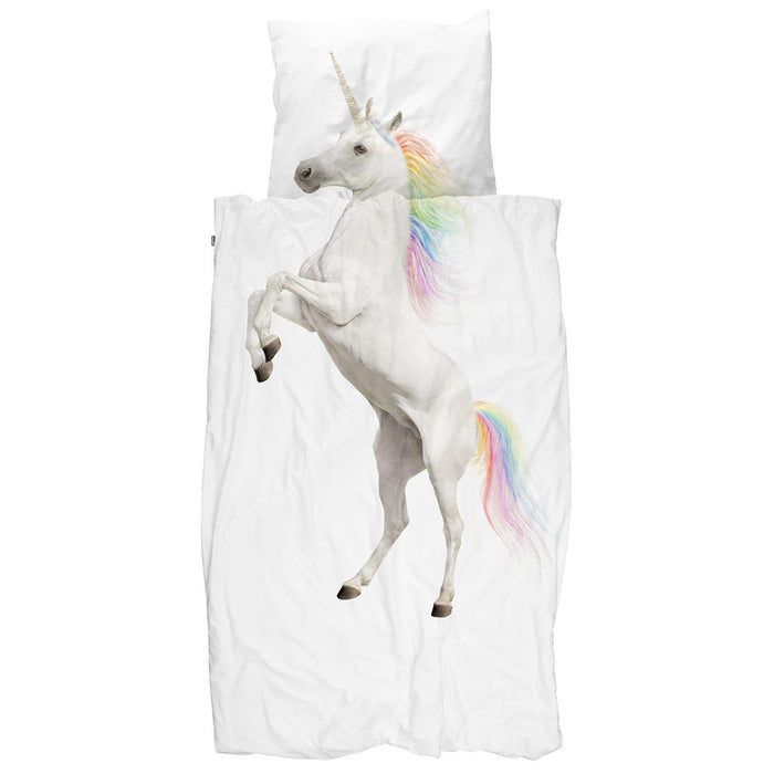 Snurk Unicorn Duvet Cover Set Twin