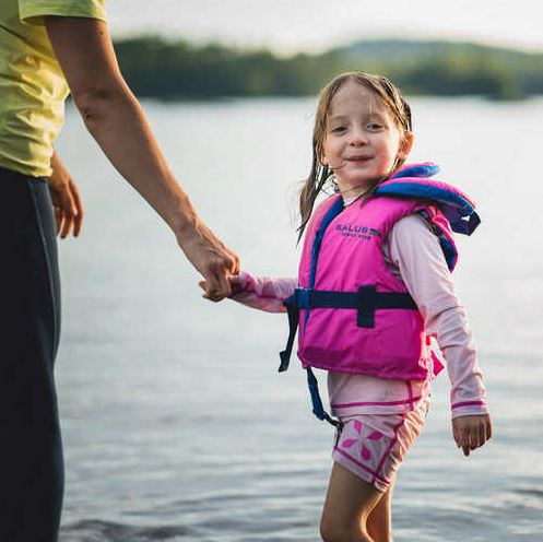 Salus Nimbus Infant Floatation Vest - Purple Waves (20-30lbs)