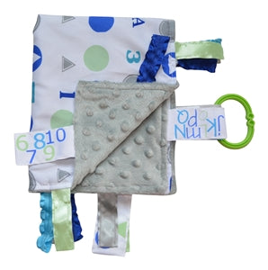 Baby Jack & Co ABC 123 Sensory Educational - Grey Lovey
