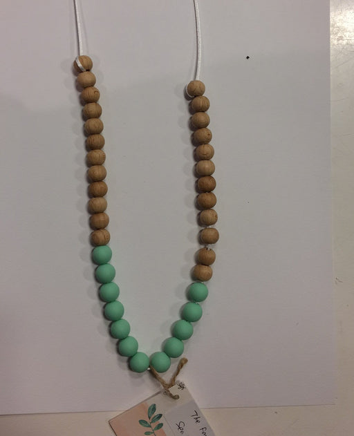 Mom Necklace "The Favorit" By Pois Et Mois - Sea Salt