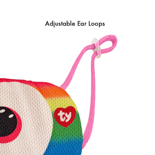 TY Beanie Bee Mask - Owen Multicolour Owl