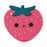 Loulou Lollipop Silicone Teether Single - Strawberry