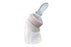Marcus&Marcus Silicone Angled Bottle&Spoon - Peach 120ml MNMNU11-PK