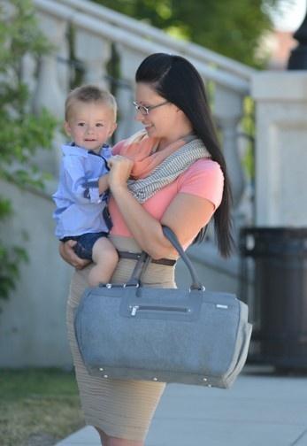 JJ Cole Parker Diaper Bag - Prairie Blossom