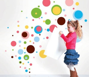 Wall Candy Arts Dottilicious Wall Decals