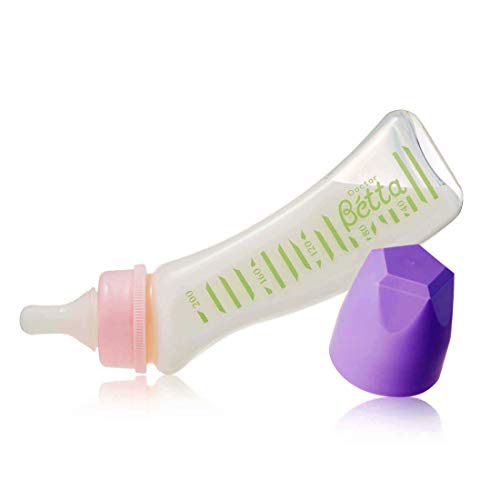 Betta Baby Jewel Glass Bottle Narrow Neck 200ml - Green G1