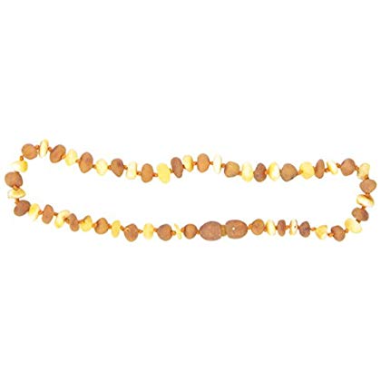 Momma Goose Baroque Necklaces Unpolished Milky  & Cognac S  (1042S)