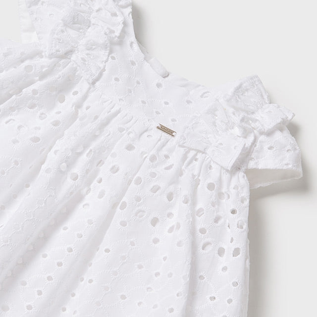 Mayoral Dress Baby Girl - Blanco (1911-44)