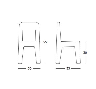 MAGIS DESIGN POP CHAIR ORANGE 1082C (MARKHAM INSTORE PICK-UP ONLY)