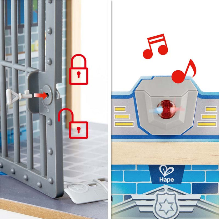 Hape Metro Police Department Playset E3050