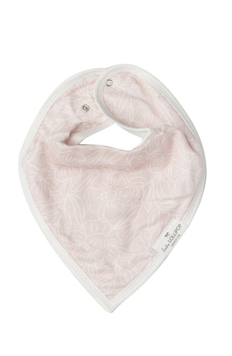 Loulou Lollipop Bandana Bib Set - Bluebell