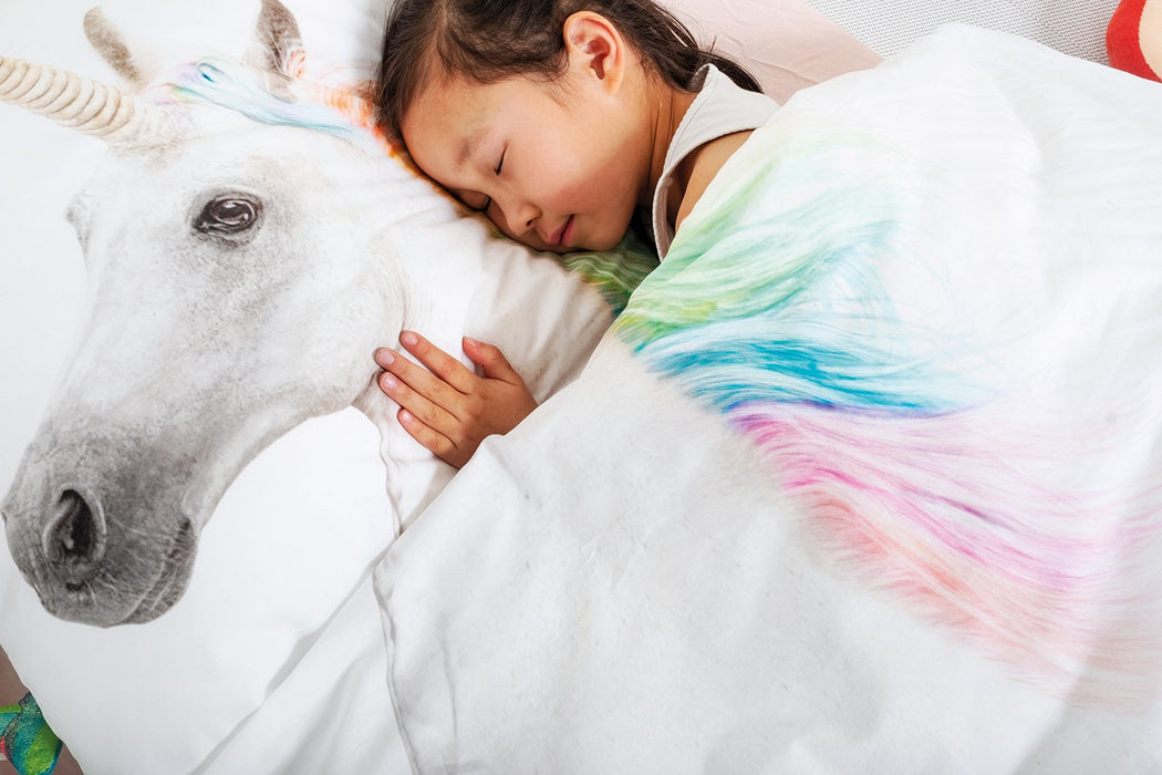 Snurk Unicorn Duvet Cover Set Twin