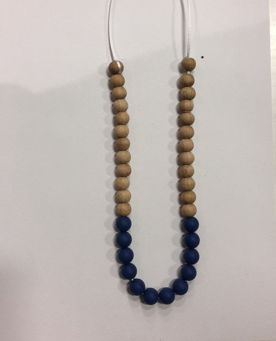 Mom Necklace "The Favorit" By Pois Et Mois - Marine