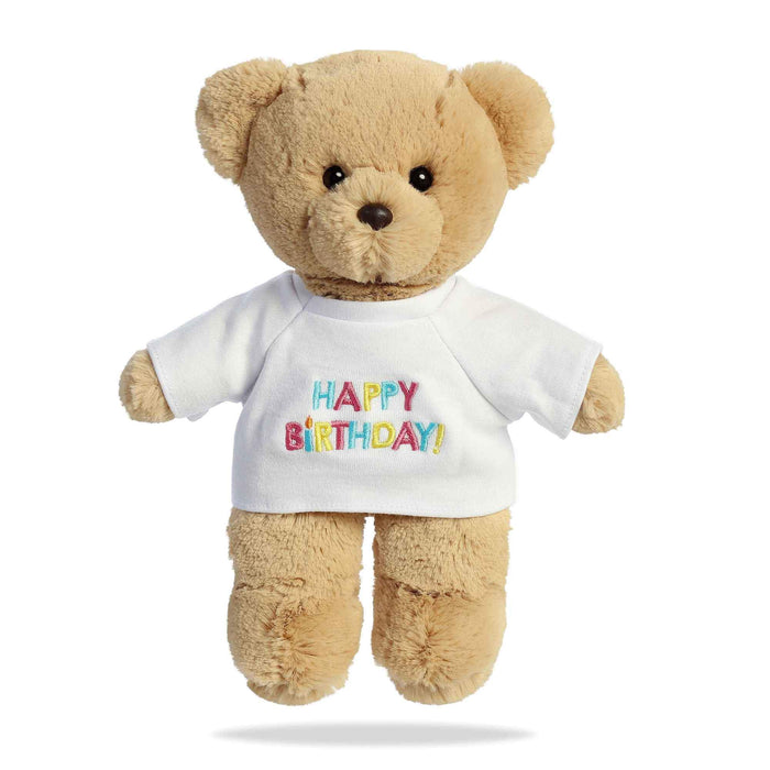 Aurora T-Shirt Happy Birthday Bear 10.5" AW01802