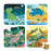Janod Puzzle 4 in 1 Progressive - Dinosaurs  J02657