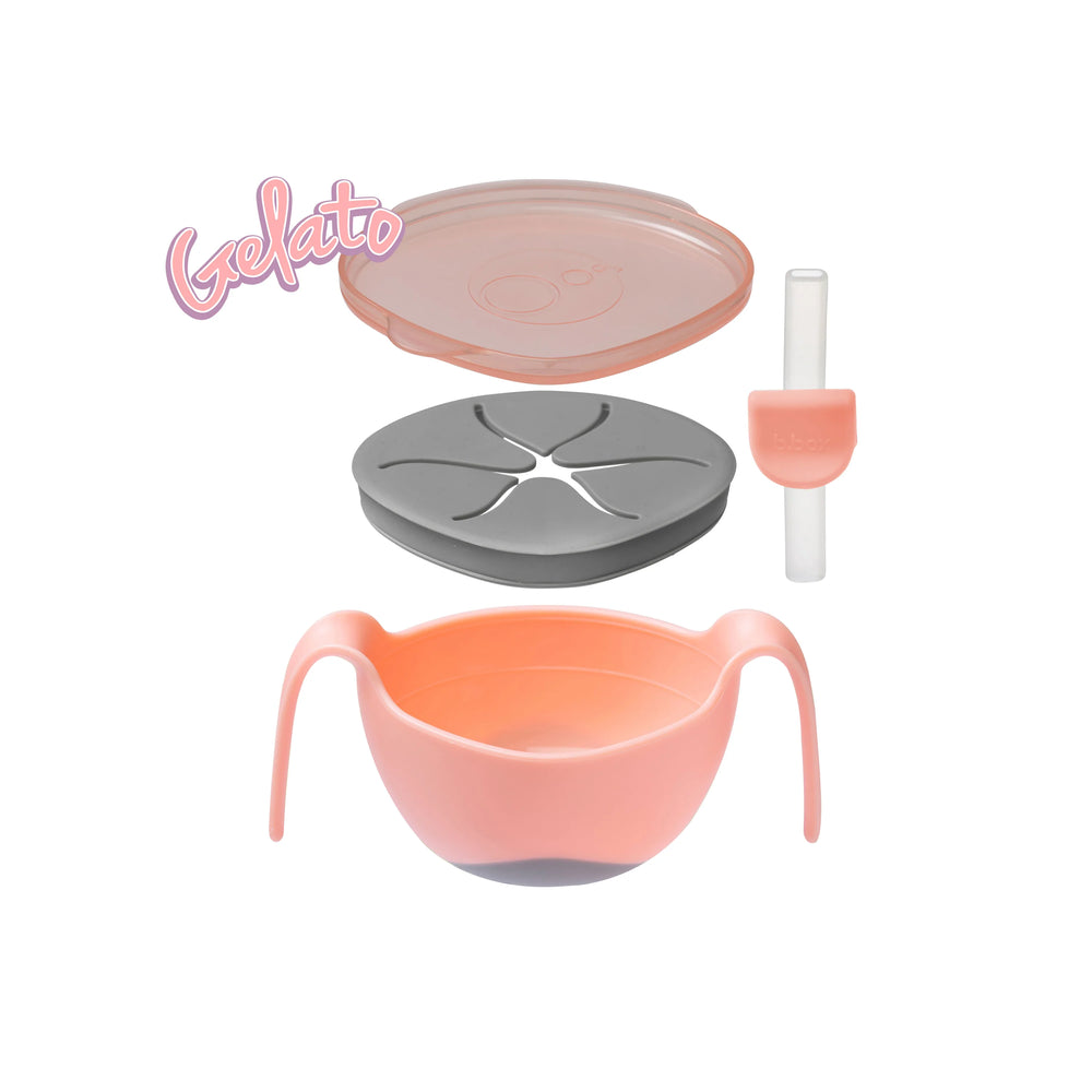 B.Box Gelato Bowl & Straw - Tutti Frutti