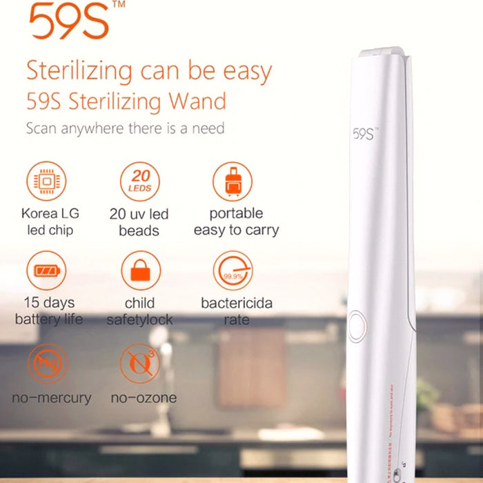 UVLED 59S X5 Portable UVC LED Sterilizer Wand