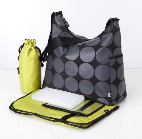 Oioi Hobo Black/char Dot ^