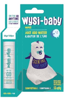 Wysi Wipe Multipurpose Wipes 12pack To Go Travel Tube