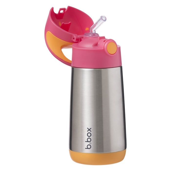 B.box Insulated Drink Bottle 350ml - Strawberry Shake (BB451)