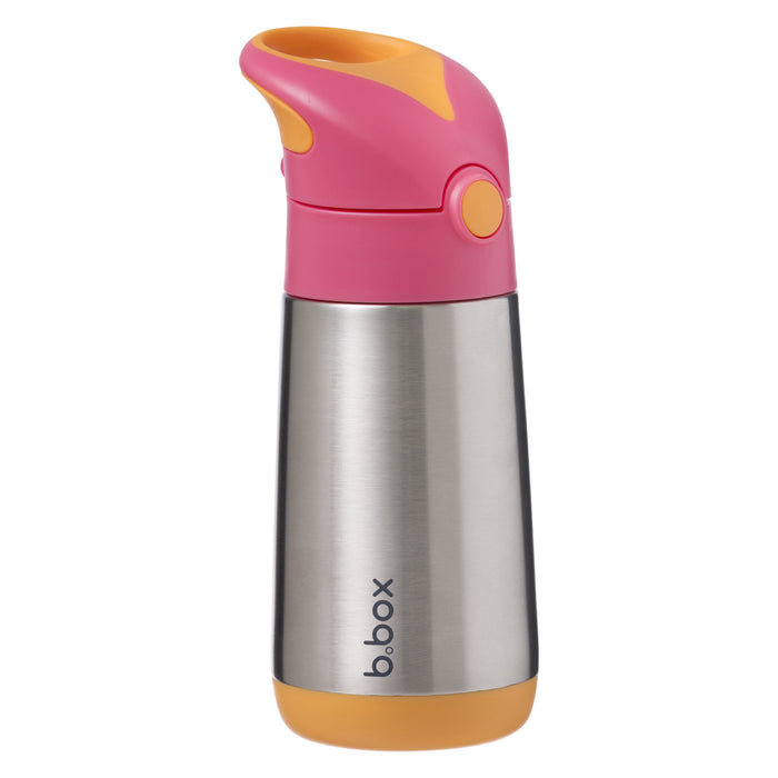 B.box Insulated Drink Bottle 350ml - Strawberry Shake (BB451)