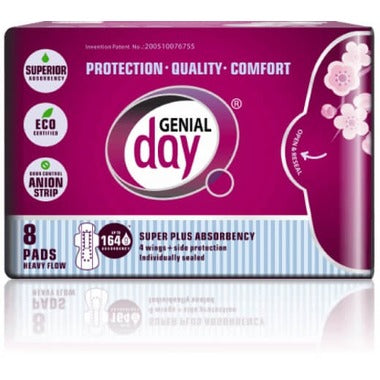 Genial Day Postpartum Pads Xtra Heavy