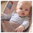 BABYBJÖRN Bouncer Bliss Mesh - Light Grey Frame/Dusty Pink
