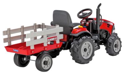Peg Perego Case IH Magnum Tractor & Trailer Red IGOR0055 (MARKHAM STORE PICK-UP ONLY)