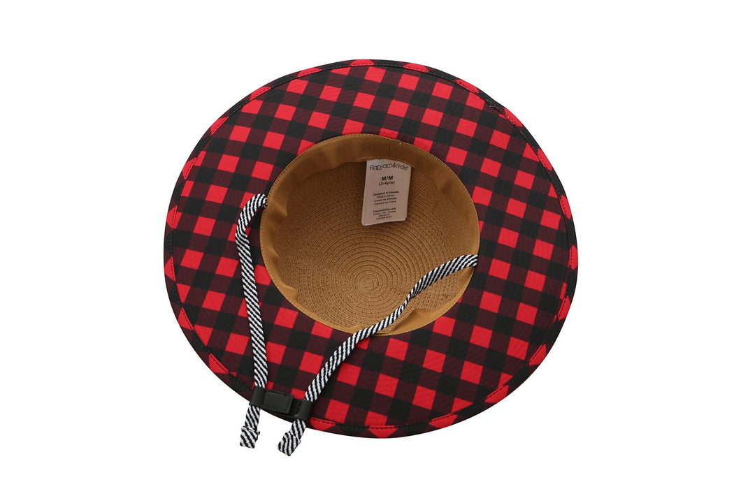 Flapjacks Kids Straw Hat - Bear
