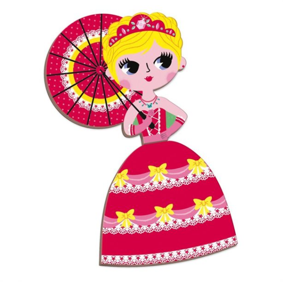 Janod Magnetibook Princess J02725