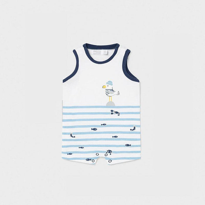 Mayoral Fantasy Onesies Seagull Royal 1651