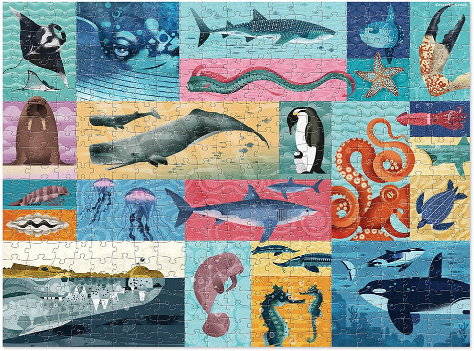 Crocodile Creek Giants of the Sea Puzzle 500pcs 28862