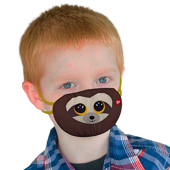 TY Beanie Bee Mask - Dangler Brown Sloth
