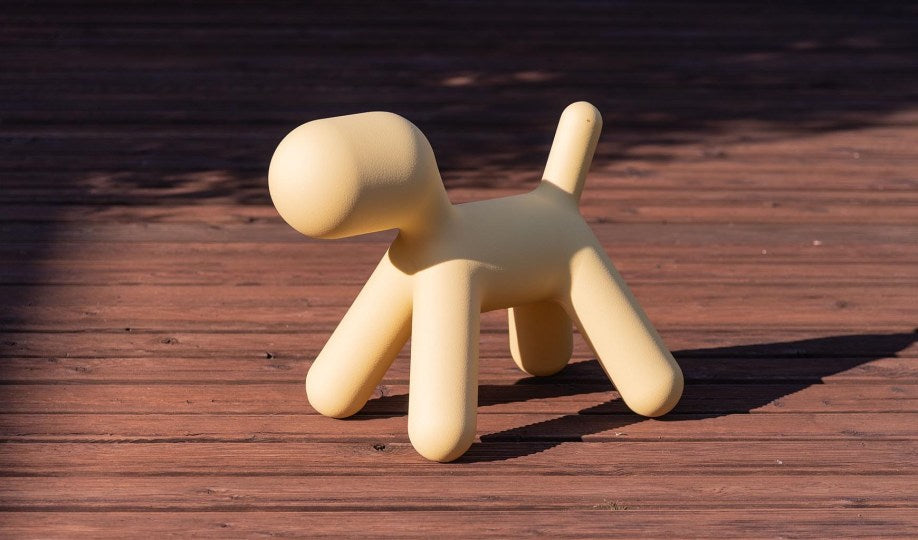 MAGIS DESIGN PUPPY ABSTRACT DOG - ORANGE MEDIUM 1001C