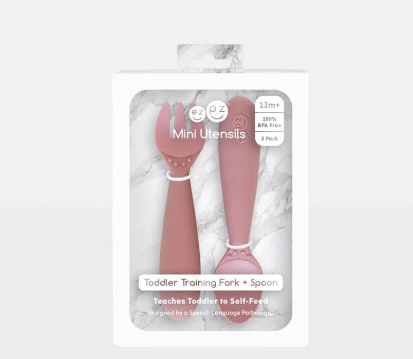 Ezpz The Mini Utensils - Blush