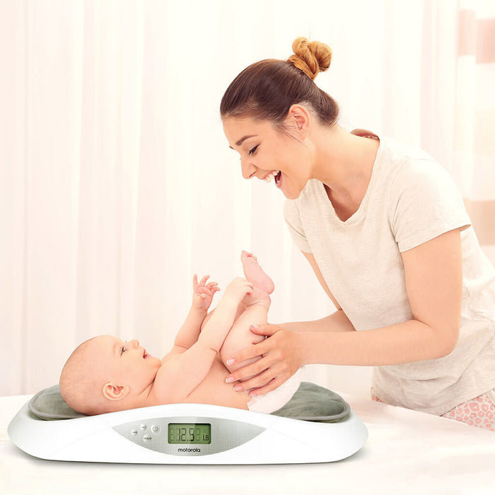 Motorola Weigh Me Baby Scale & Pad - White MBP72SN