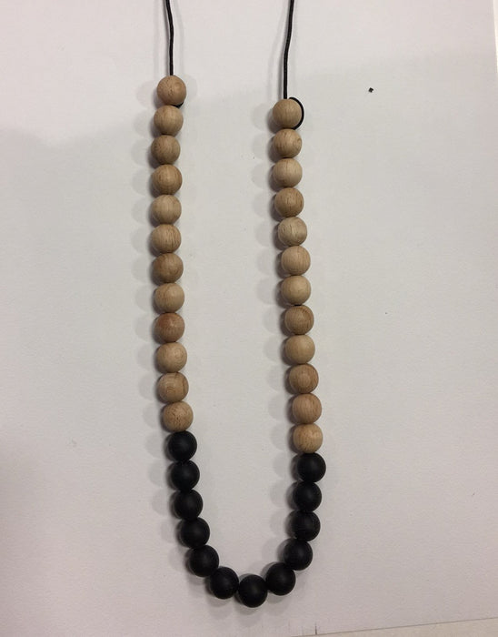 Mom Necklace "The Favorit" By Pois Et Mois - Black